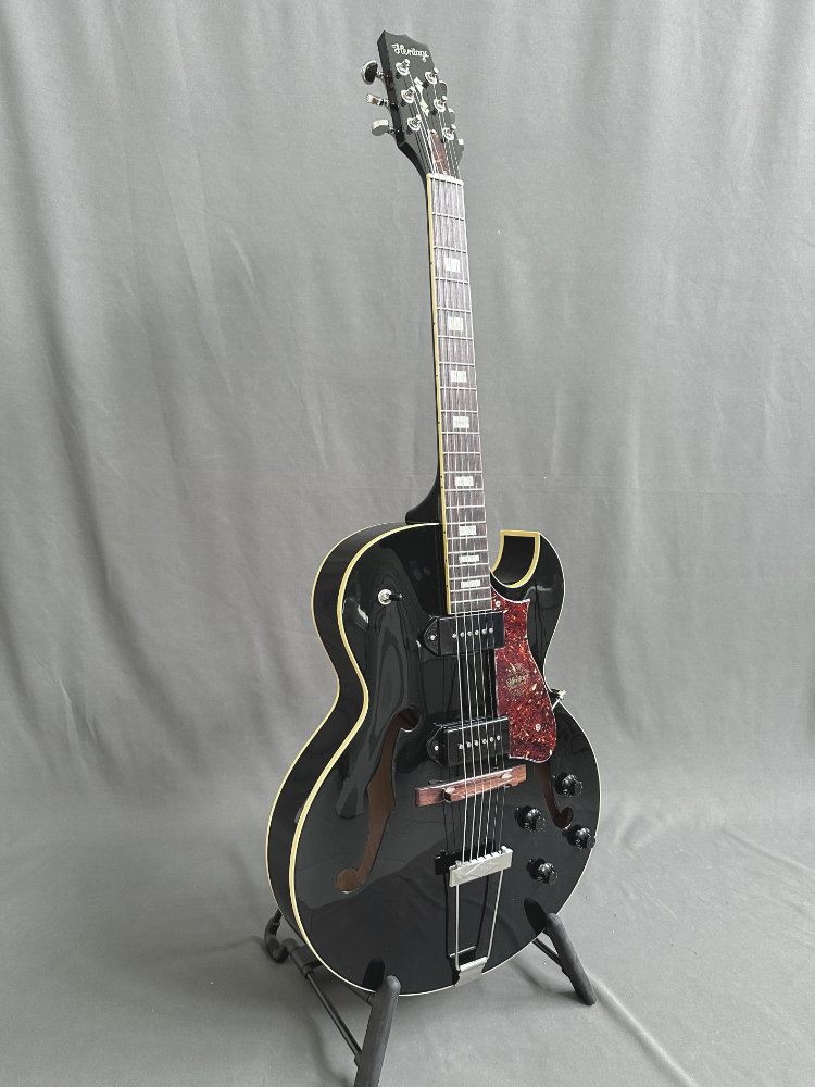Heritage, Custom Shop Factory Special H-575 Dogear P90 Electric Guitar, Ebony – Bild 3