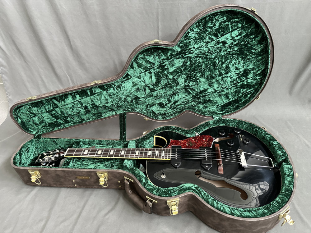 Heritage, Custom Shop Factory Special H-575 Dogear P90 Electric Guitar, Ebony – Bild 7