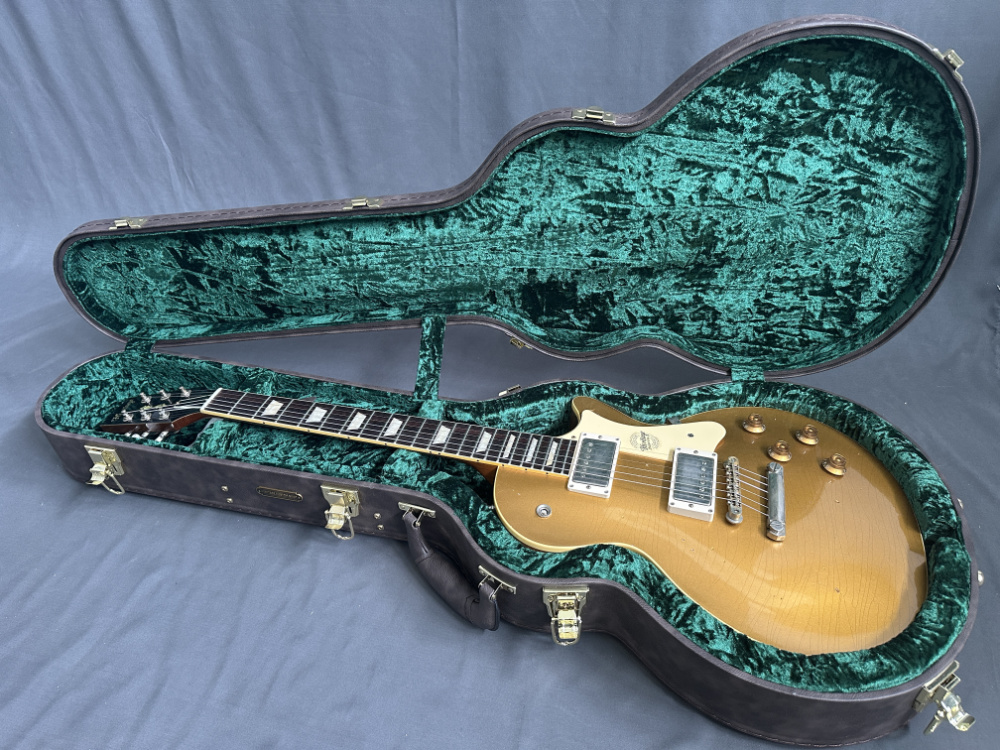 Heritage, Custom Shop Factory Special H-150 Electric Guitar, 60s Neck, Gold Top, (Artisan Aged) – Bild 10