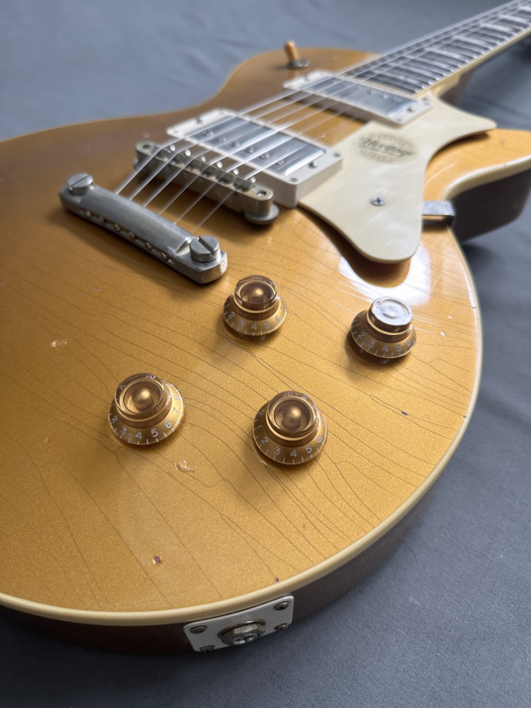 Heritage, Custom Shop Factory Special H-150 Electric Guitar, 60s Neck, Gold Top, (Artisan Aged) – Bild 2