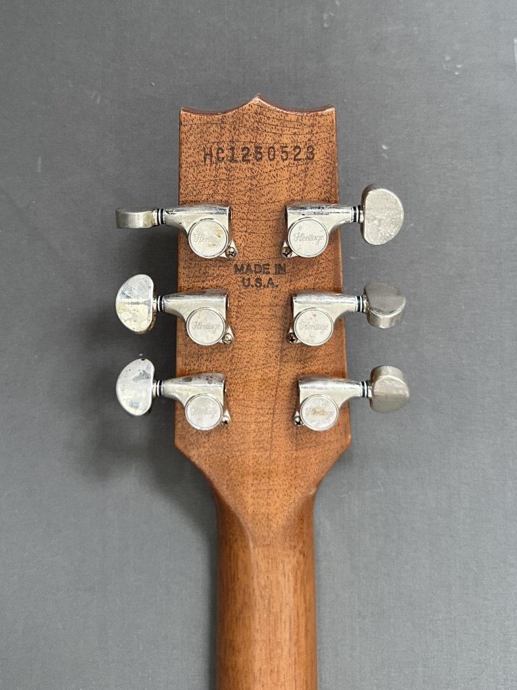 Heritage, Custom Shop Factory Special H-150 Electric Guitar, 60s Neck, Gold Top, (Artisan Aged) – Bild 8