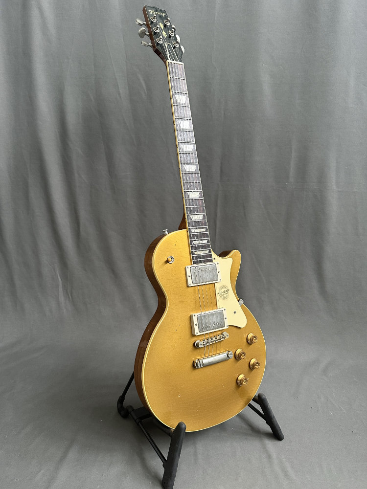 Heritage, Custom Shop Factory Special H-150 Electric Guitar, 60s Neck, Gold Top, (Artisan Aged) – Bild 9