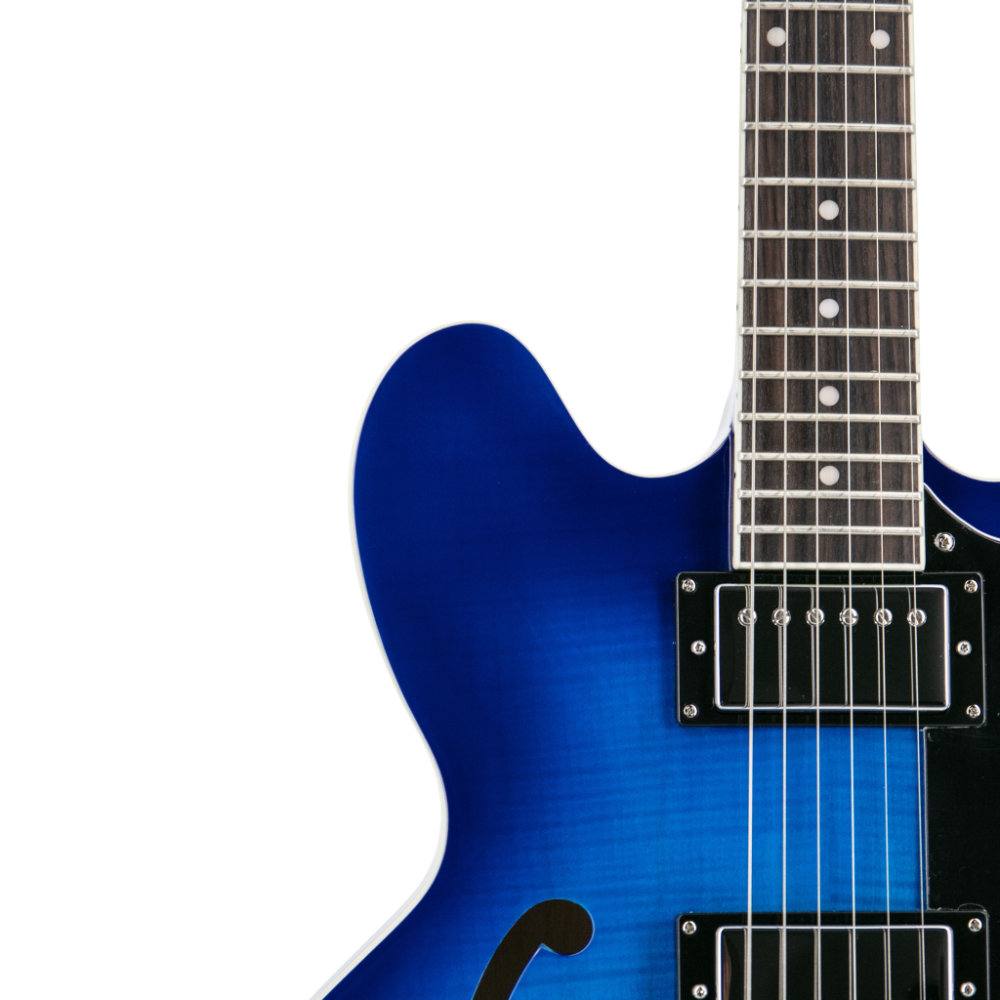 Heritage, Ascent+ Collection H-535 Electric Guitar, Royal Blue Burst – Bild 3