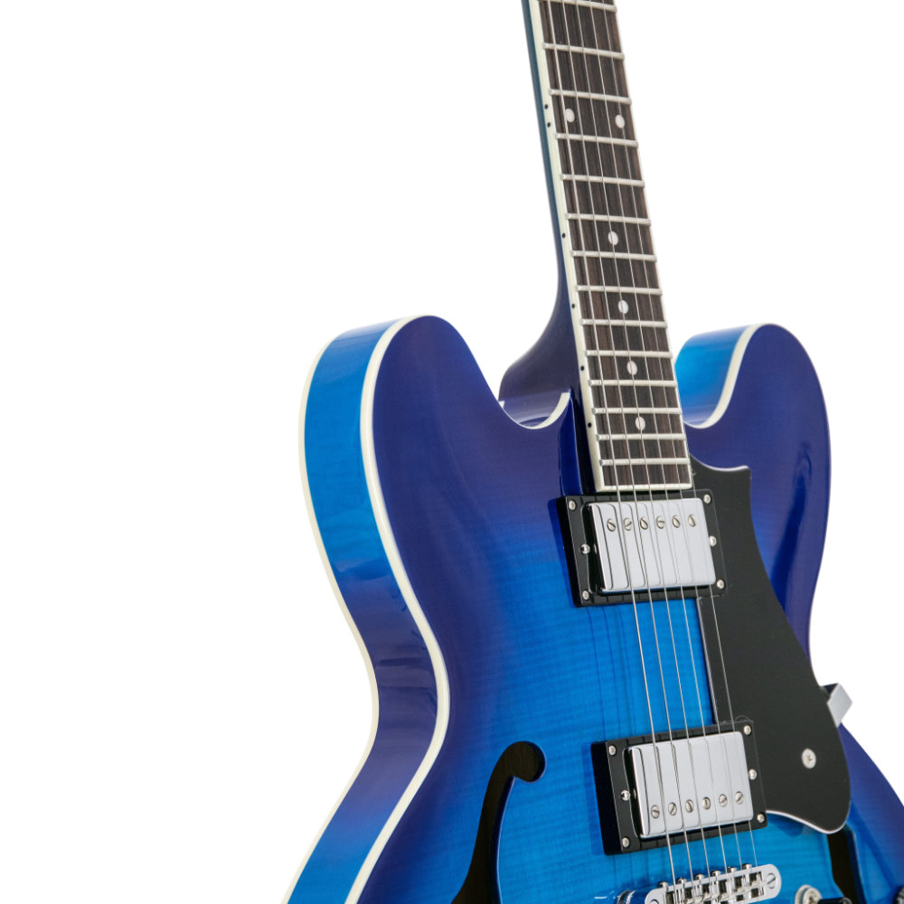 Heritage, Ascent+ Collection H-535 Electric Guitar, Royal Blue Burst – Bild 10