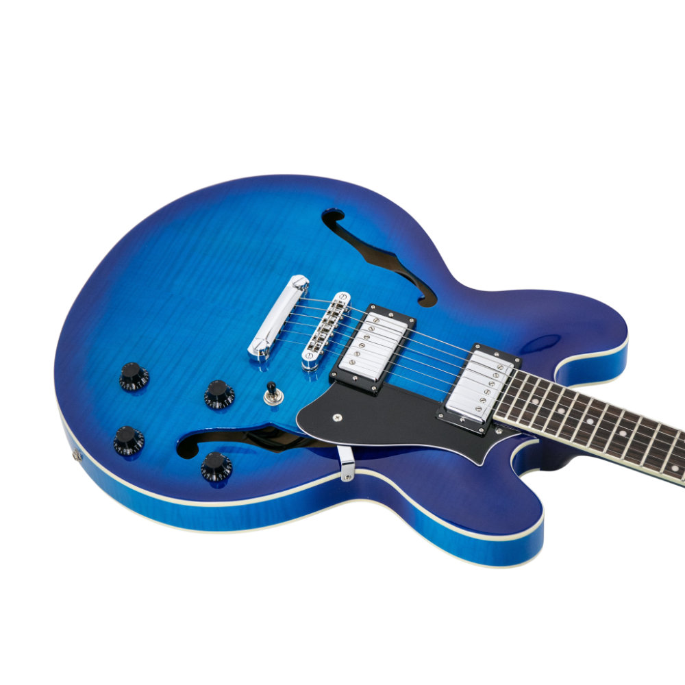 Heritage, Ascent+ Collection H-535 Electric Guitar, Royal Blue Burst – Bild 4